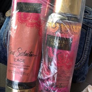 NWT Victoria secret lotion and body spray